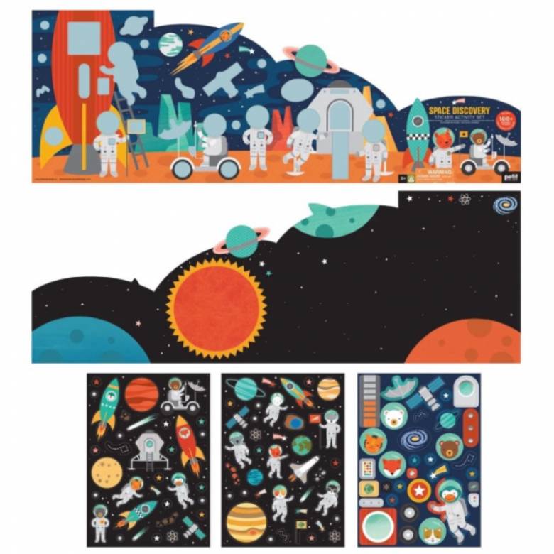 Space Discovery Sticker Activity Set 4+