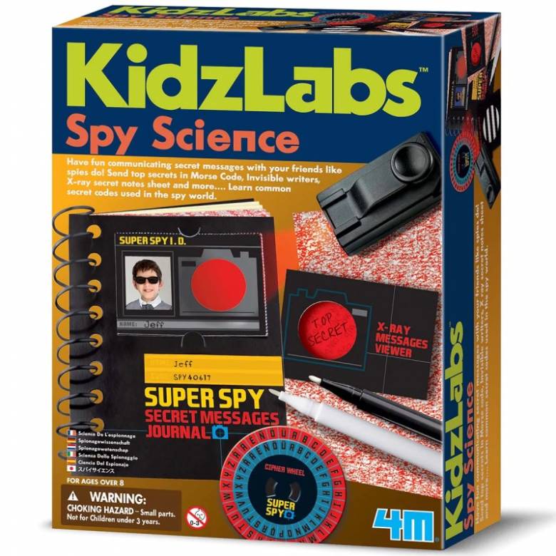 Spy Science Secret Messages - Kidz Labs 8yr+