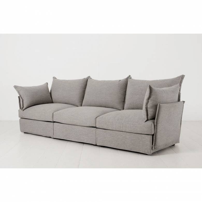 Swyft - Model 06 - 3 Seater Sofa - Linen Shadow
