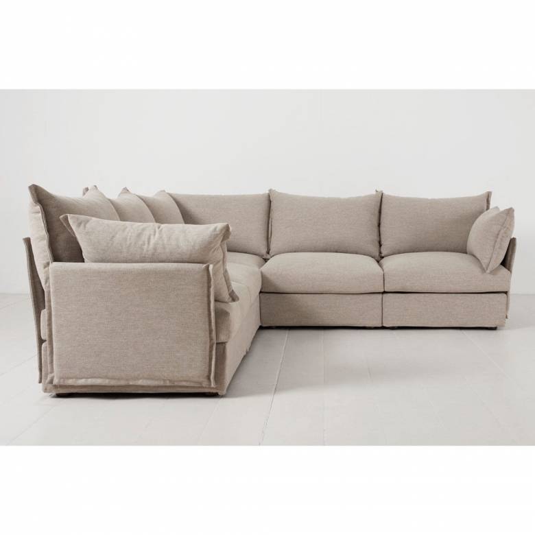 Swyft - Model 06 - Corner Sofa - Linen Pumice