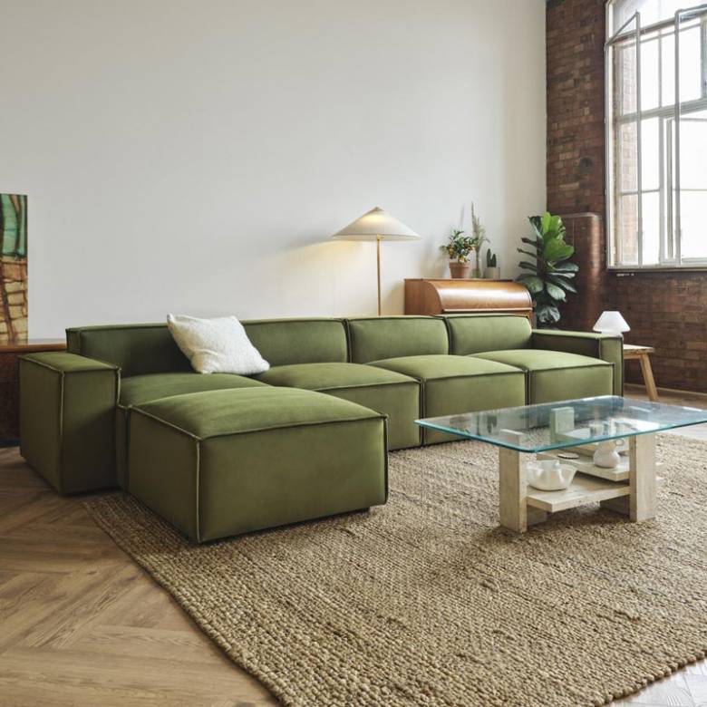 Swyft - Model 03 - 4 Seater Chaise Sofa - Left or Right