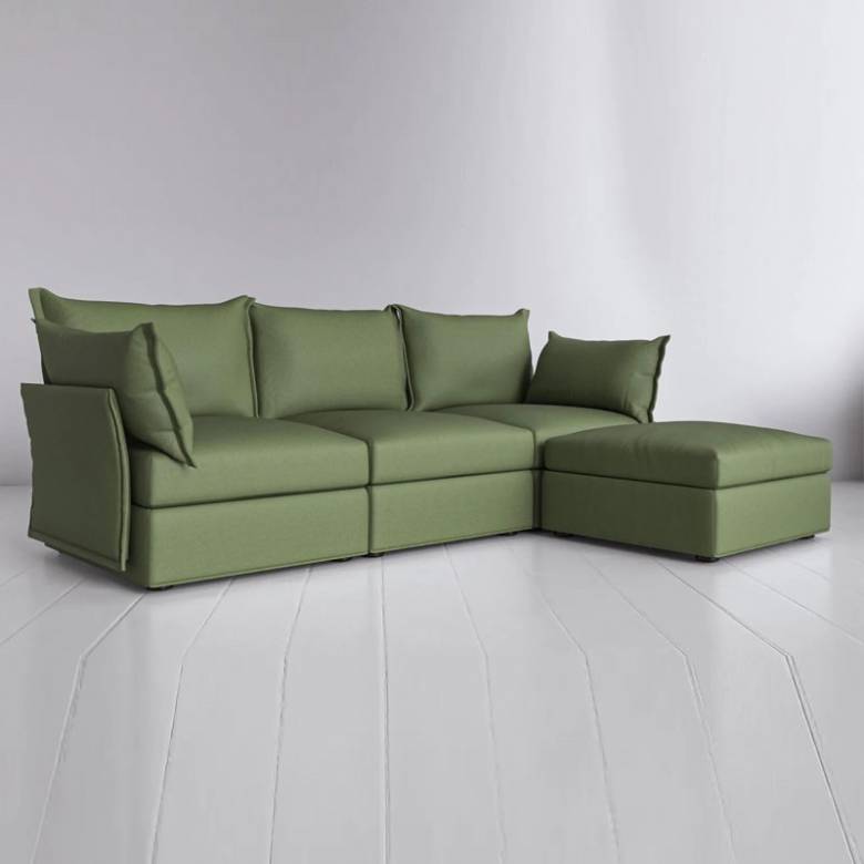Swyft - Model 06 - 3 Seater Right Chaise Sofa