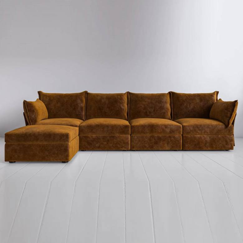 Swyft - Model 06 - 4 Seater Left Chaise Sofa
