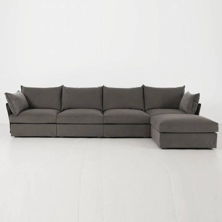 Swyft - Model 06 - 4 Seater Right Chaise Sofa