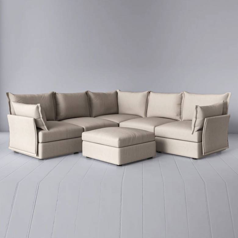 Swyft - Model 06 - Corner Sofa With Ottoman