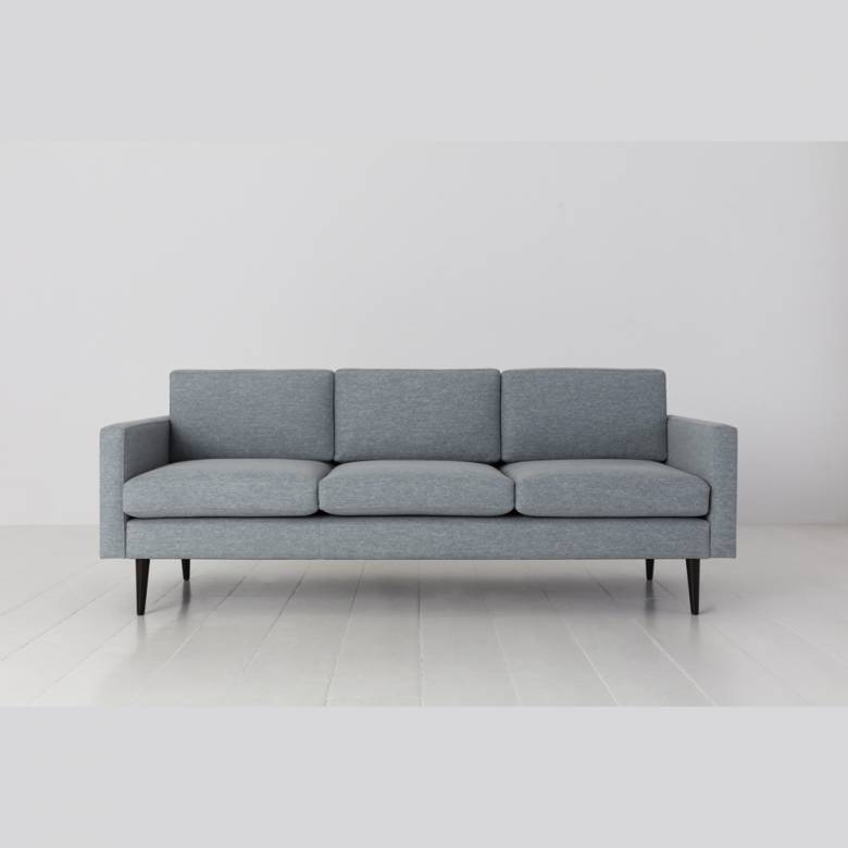 Swyft - Model 01 - 3 Seater Sofa - Linen Seaglass