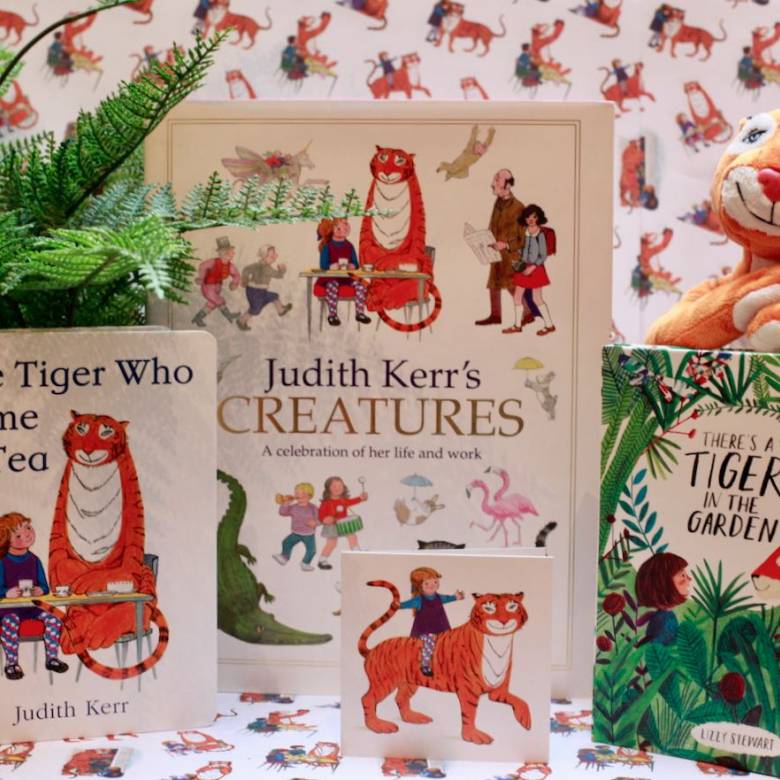There's A Tiger In The Garden - Board Book