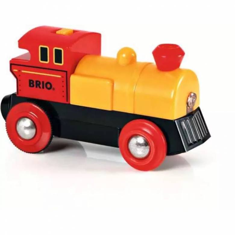 Two Way Battery Powered Train Engine BRIO Wooden Railway Age 3+