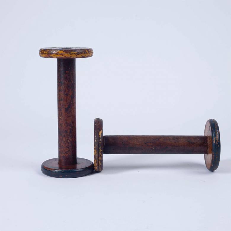 Vintage Wooden Bobbin Reel