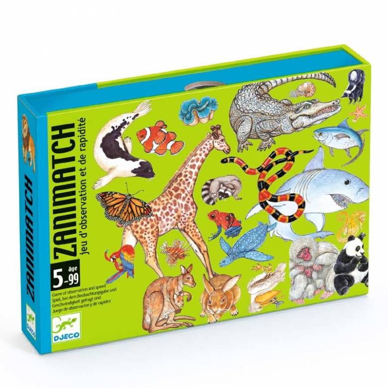 Zanimatch Card Game By Djeco 5+
