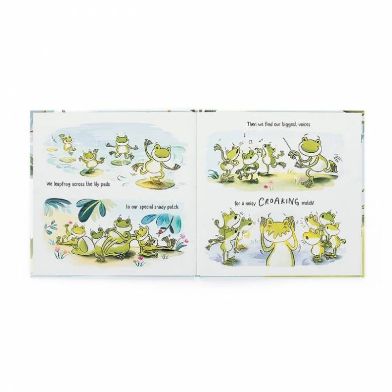 A Fantastic Day For Finnegan Frog Book By Jellycat