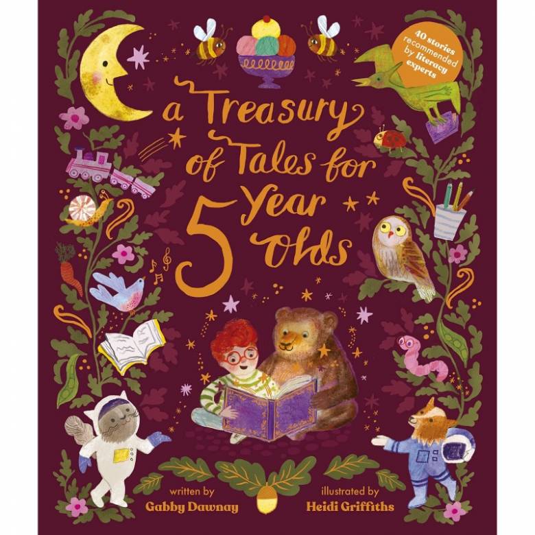 A Treasury Of Tales For Five Year Olds - Hardback Book