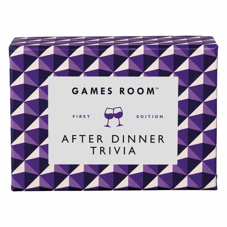 After Dinner Trivia Card Game