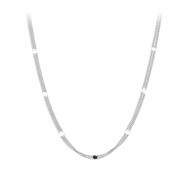 Agnes Necklace In Silver By Pernille Corydon