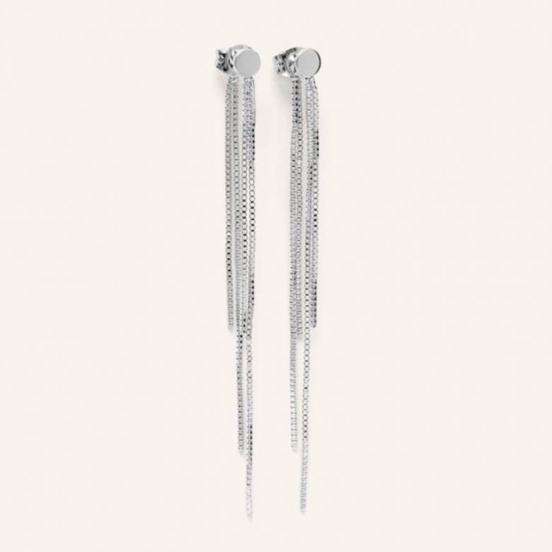 Airy Earrings In Silver By Pernille Corydon