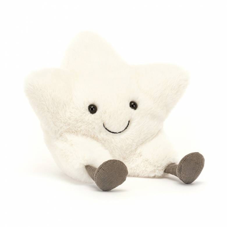 Amuseable Cream Star Soft Toy By Jellycat 0+