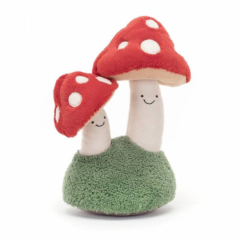 Amuseable Pair Of Toadstools Soft Toy By Jellycat 0+