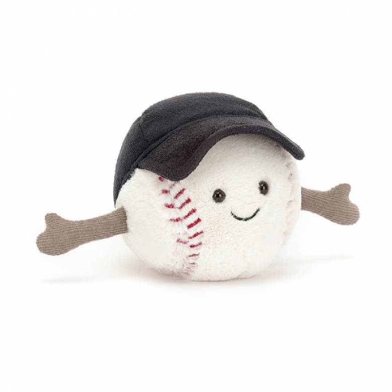 Amuseable Sports Baseball Soft Toy By Jellycat 0+