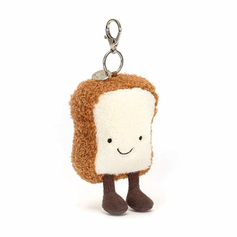 Amuseable Toast Bag Charm By Jellycat 3+
