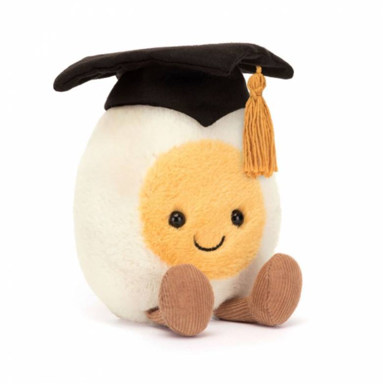 Amuseables Boiled Egg Graduation Soft Toy By Jellycat 0+