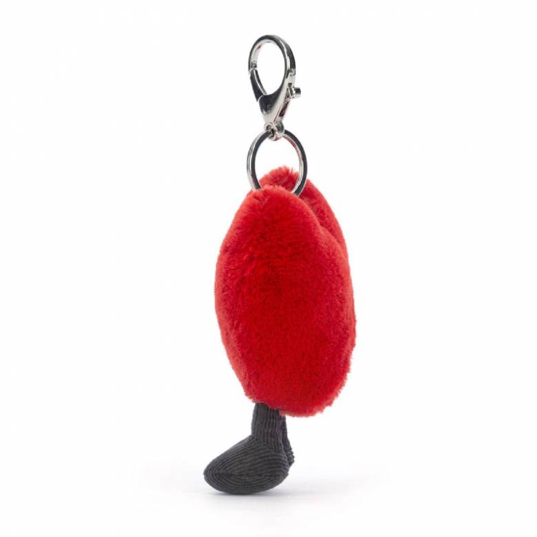 Amuseables Heart Bag Charm By Jellycat 1+