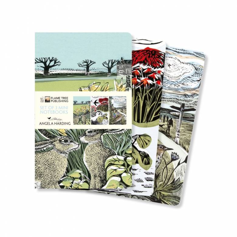 Angela Harding Landscapes - Set Of 3 Mini Notebooks