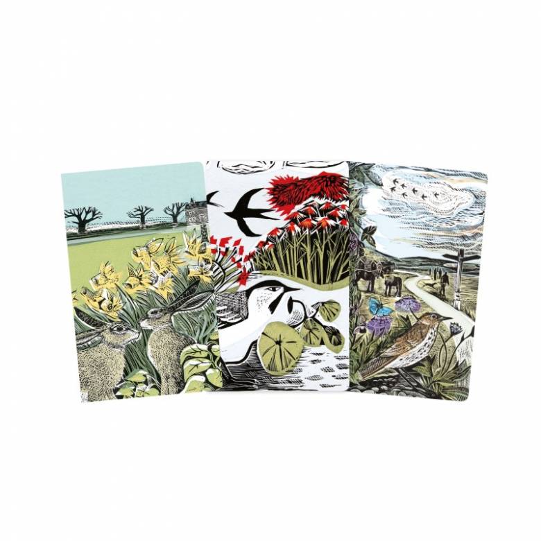 Angela Harding Landscapes - Set Of 3 Mini Notebooks