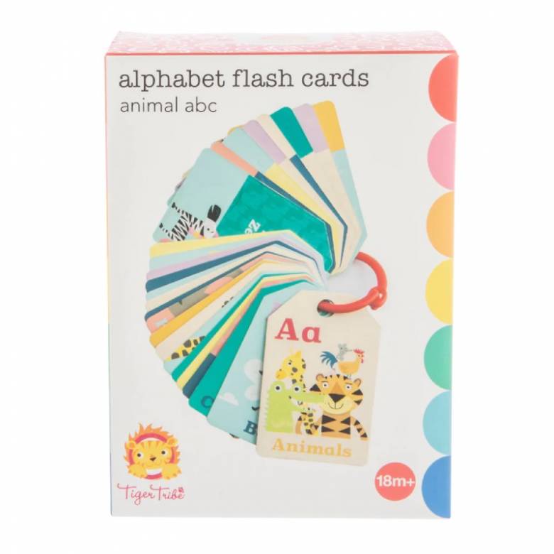 Animal Alphabet Flash Cards 18mth+