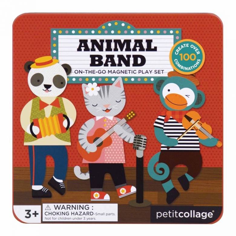 Animal Band - On The Go Magnetic Play Set 3+