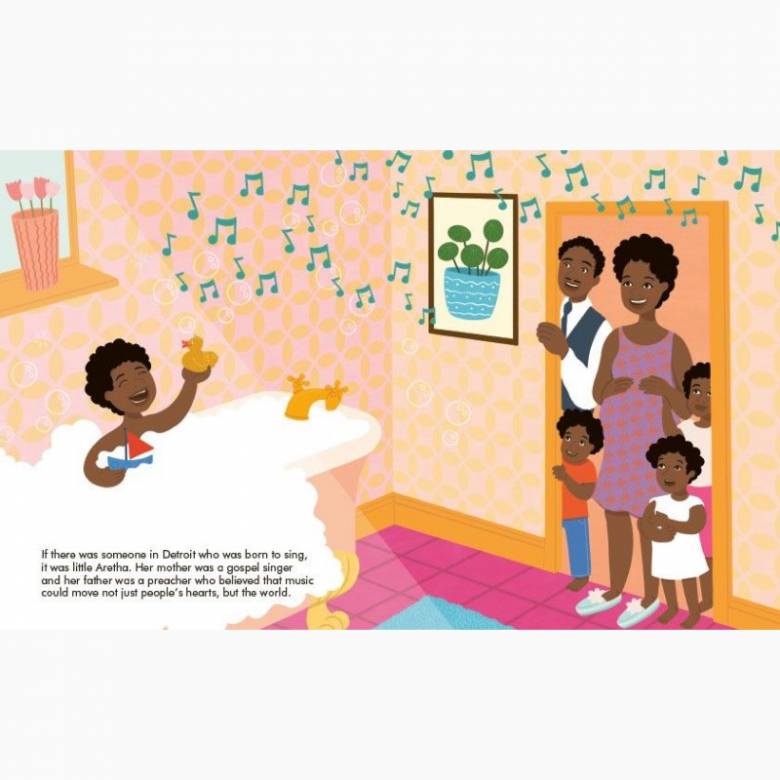Aretha Franklin: Little People Big Dreams Hardback Book