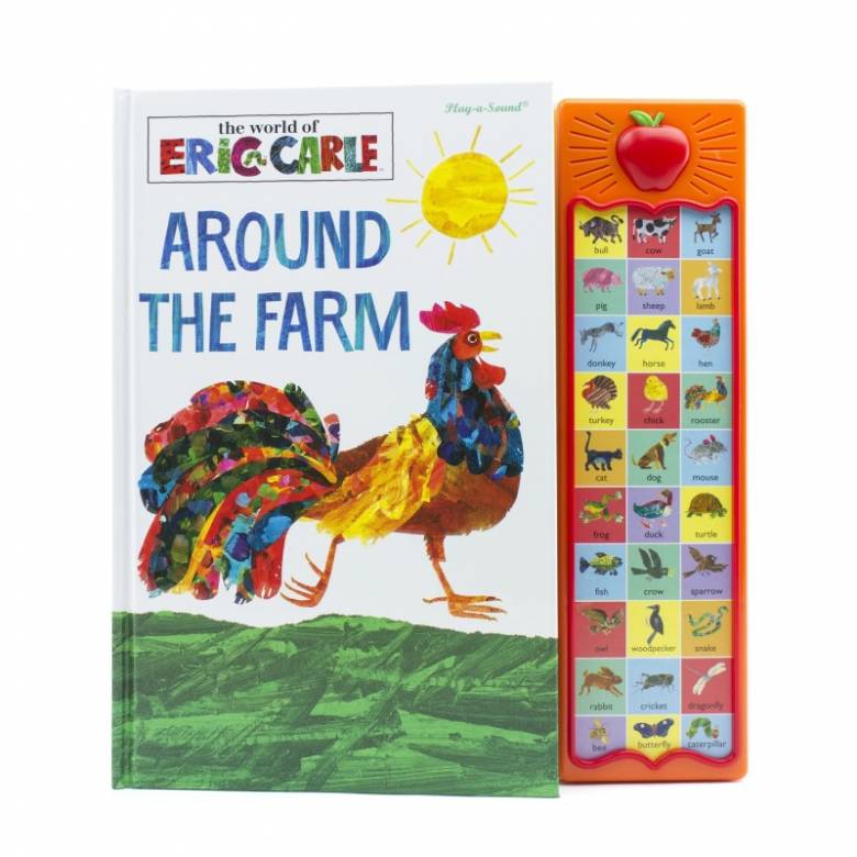 Around The Farm By Eric Carle - Sound Book