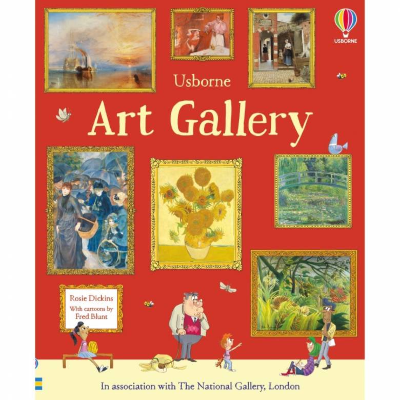 Art Gallery - 300 Piece Jigsaw Puzzle & Book