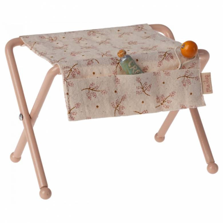 Baby Mouse Nursery Table In Rose By Maileg 3+