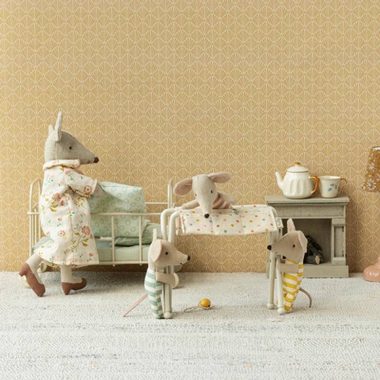 Baby Mouse Nursery Table In Off White By Maileg 3+