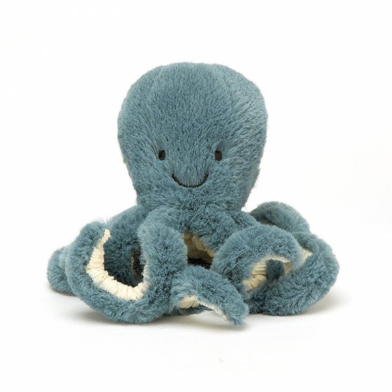 Tiny Octopus In Storm Soft Toy By Jellycat