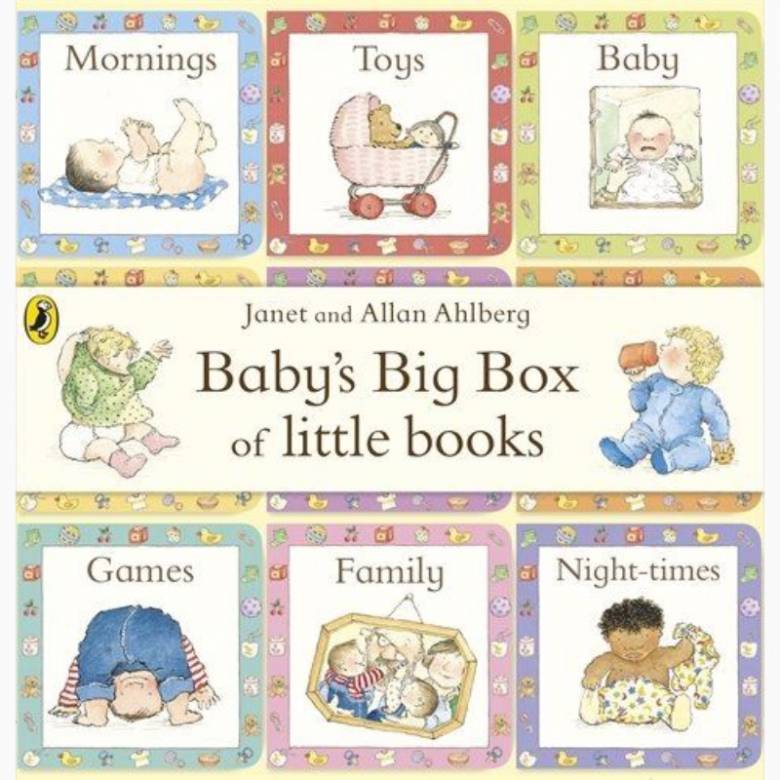 Baby's Big Box Of Little Book By Janet & Allen Ahlberg