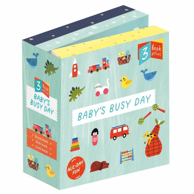 Baby's Busy Day - 3 Book Set