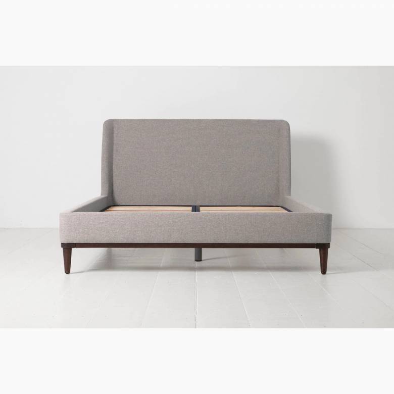 Swyft Bed 02 - King Size Bed Frame - Linen Natural