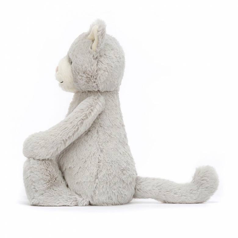 Bashful Grey Kitty Soft Toy In Jellycat 0+