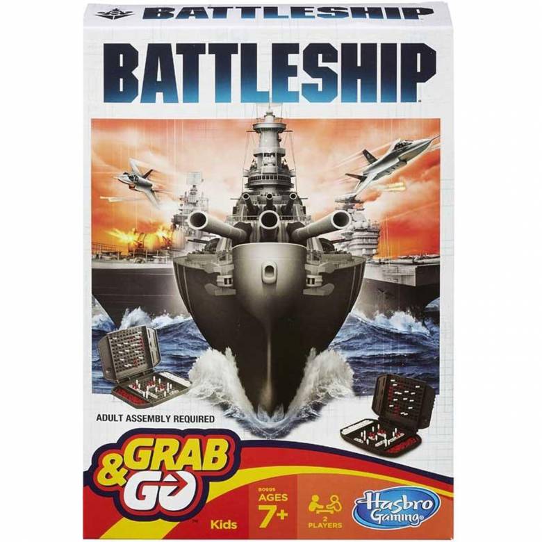Battleship Grab & Go Travel Game 7+