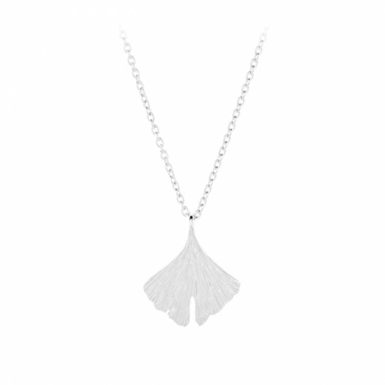 Biloba Necklace In Silver By Pernille Corydon