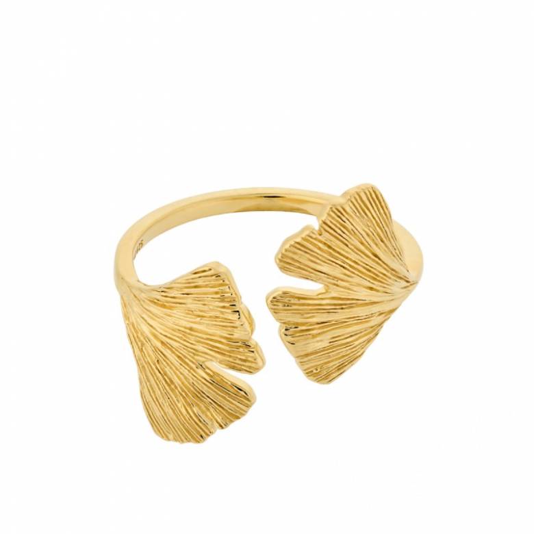 Biloba Ring In Gold S55 By Pernille Corydon
