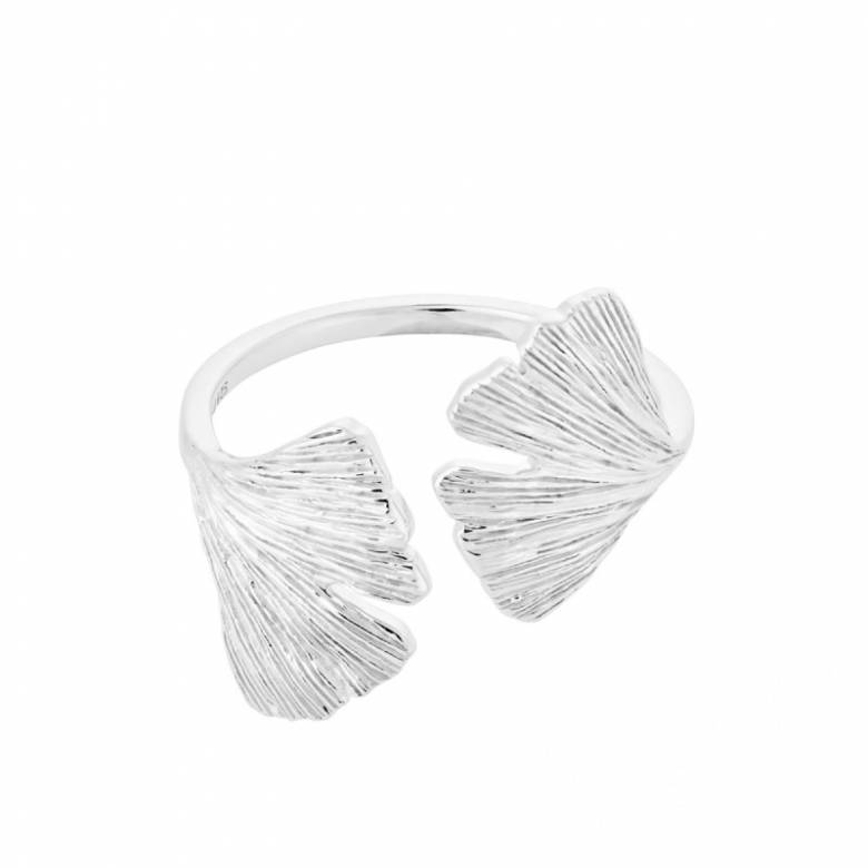 Biloba Ring In Silver S52 By Pernille Corydon