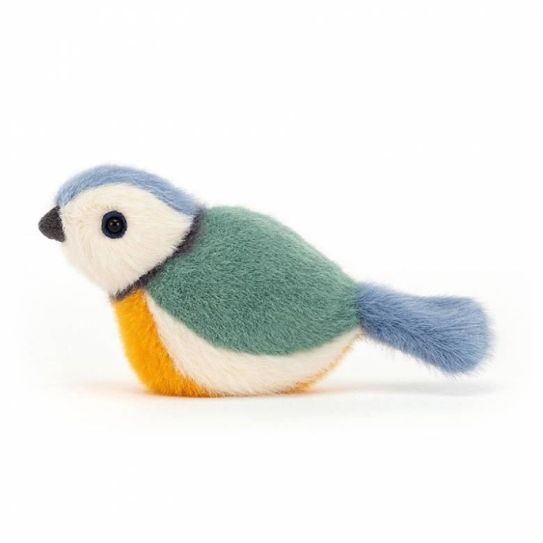 Birdling Blue Tit Bird Soft Toy by Jellycat
