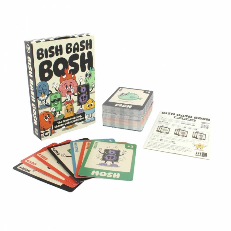 Bish Bash Bosh Card Game 8+
