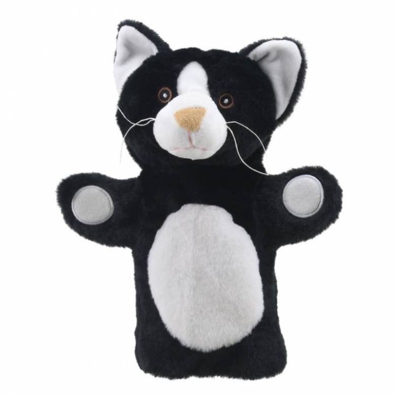 Black & White Cat - Eco Animal Puppet Buddies 1+