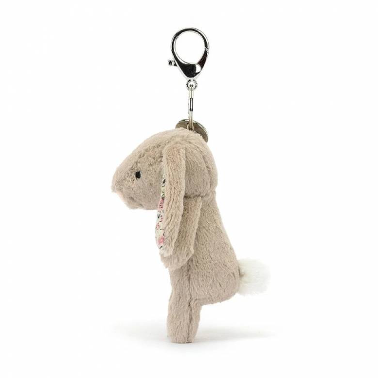 Blossom Beige Bunny Bag Charm By Jellycat 3+