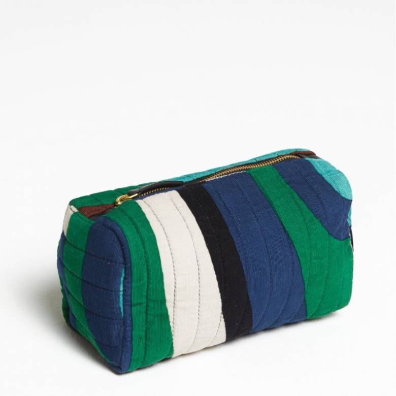 Blue Green Elba Supersonic Wash Bag