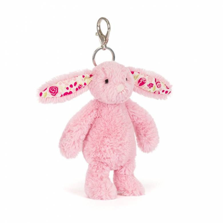 Blushkin Blossom Bunny Bag Charm By Jellycat 0+