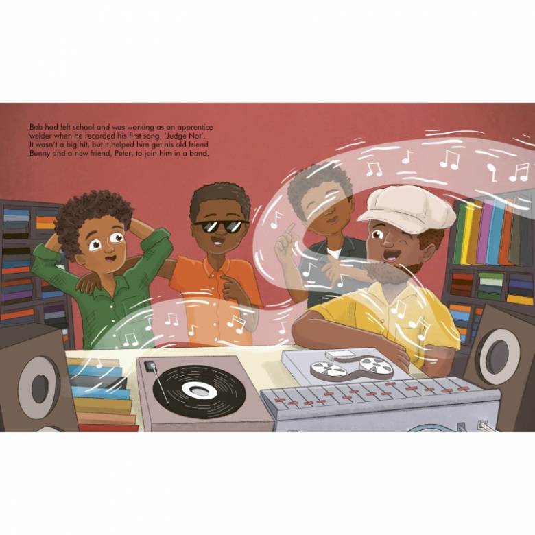 Bob Marley: Little People, Big Dreams - Hardback Book